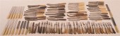 LOT OF 19TH C. BONE & WOOD HAN