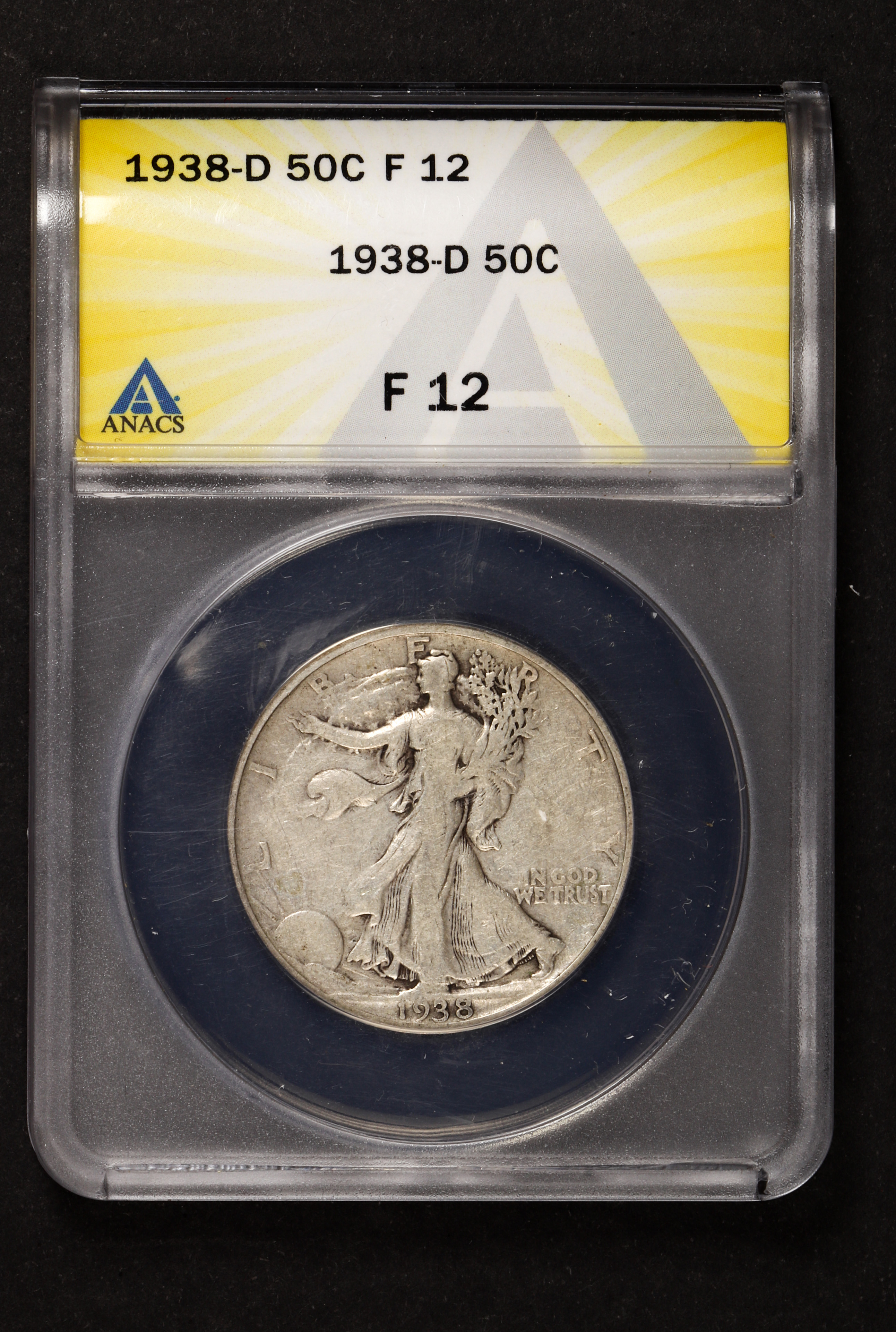 (LOT OF 2) 1938D WALKING LIBERTY