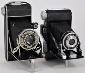 LOT OF 2 1940S FOLDING CAMERAS