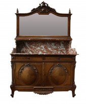 (LOT OF 2) A LOUIS XVI STYLE M