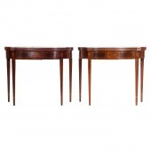(LOT OF 2) A PAIR OF REGENCY S
