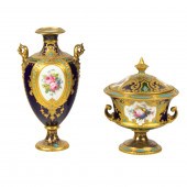 (LOT OF 2) A ROYAL CROWN DERBY