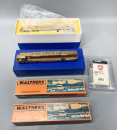 LOT OF 2 ALCO TRAINS, 2 WALTHE