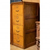 (LOT OF 2) AMERICAN OAK FILE C