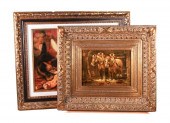 LOT OF 2 ANIMAL PORTRAITSLot o