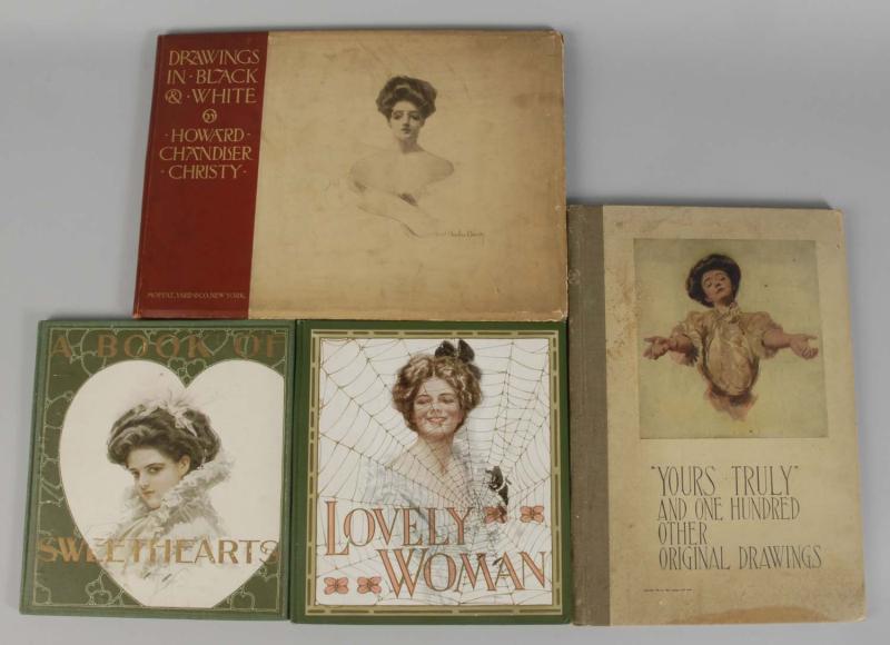 Lot of 2: Art Books by Christy &