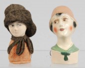 Lot of 2: Art Deco Figural Sew