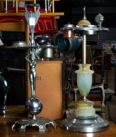(LOT OF 2) ART DECO SMOKING ST
