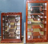 (LOT OF 2) ASIAN WALL DISPLAY