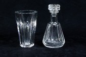 (LOT OF 2) BACCARAT CUT GLASS
