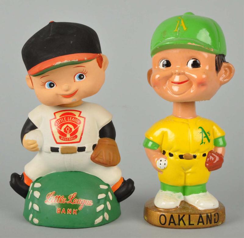 Lot of 2: Baseball Bobbing Head