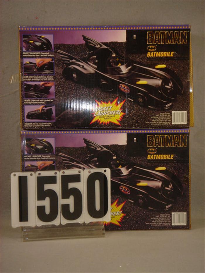Lot of 2 Batman Batmobile Rocket