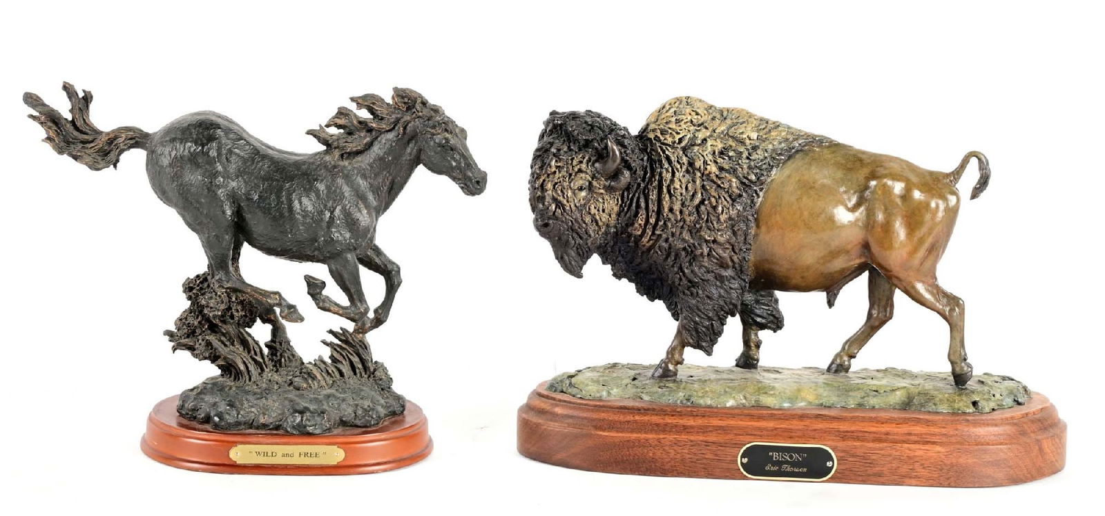 LOT OF 2: BISON AND WILD AND FREE