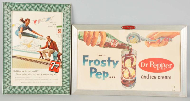 Lot of 2: Cardboard Posters. 