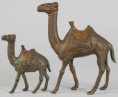Lot of 2: Cast Iron Camel Stil