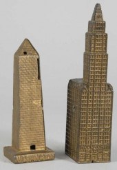 Lot of 2: Cast Iron Building S