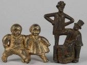Lot of 2: Cast Iron Figural St