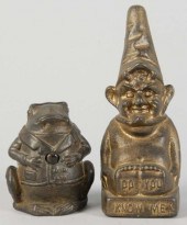 Lot of 2: Cast Iron Still Bank