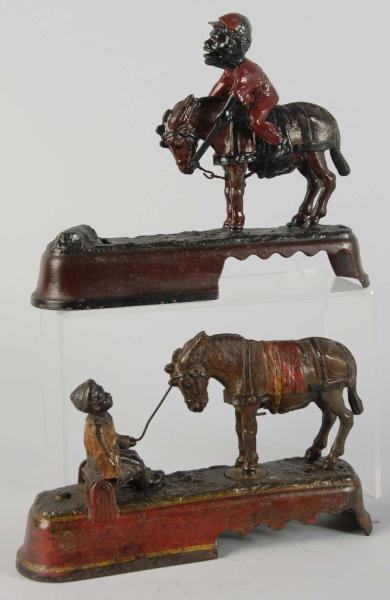 Lot of 2: Cast Iron Spise A Mule