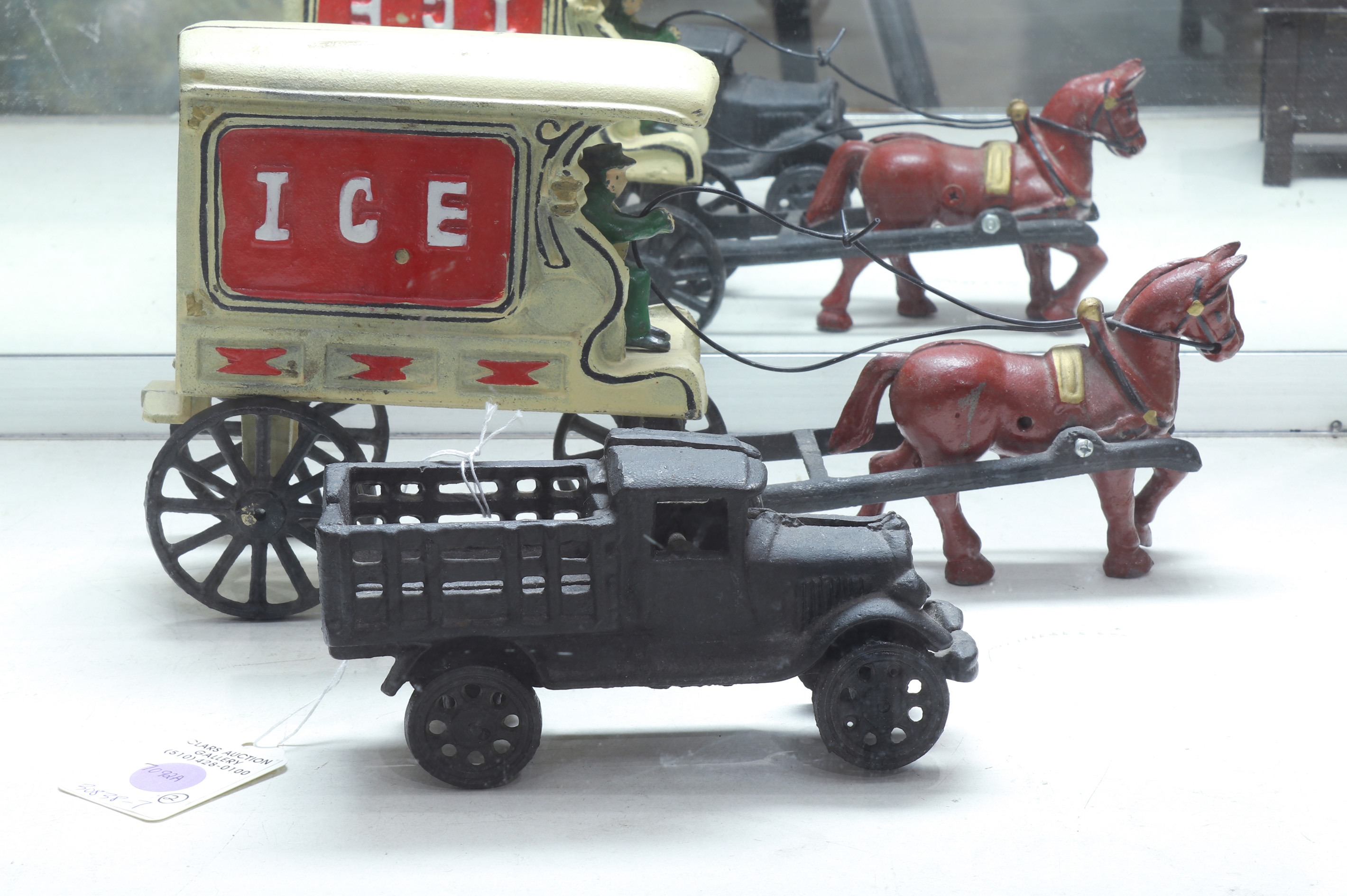 (LOT OF 2) CAST IRON TOYS (lot of