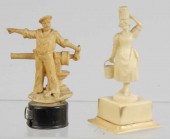 Lot of 2: Celluloid Figural Se