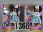 Lot of 2 Chatty Cathy dolls, f