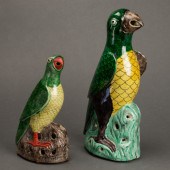 (LOT OF 2) CHIENSE FAMILLE VER