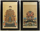 (LOT OF 2) CHINESE ANCESTOR PO