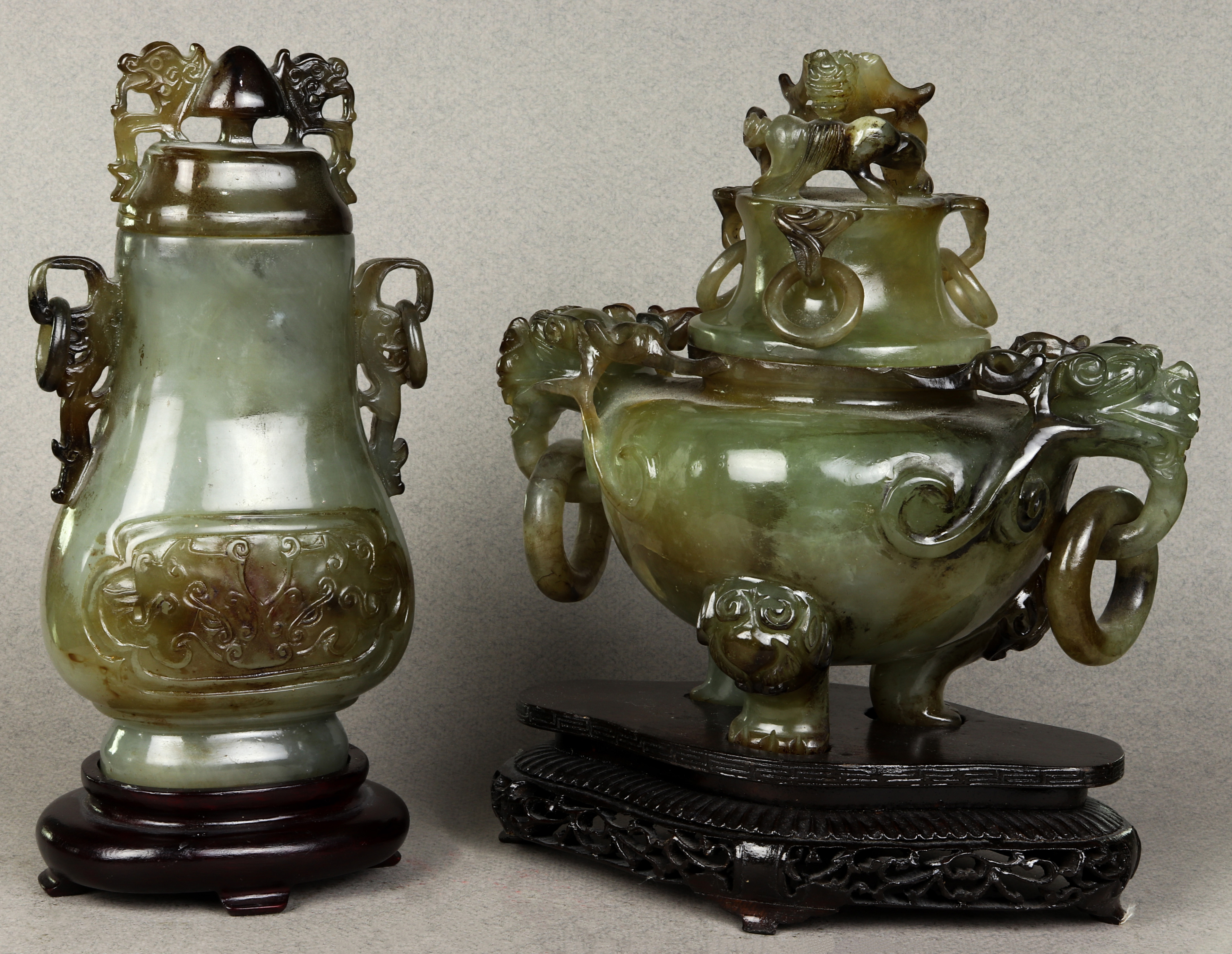 (LOT OF 2) CHINESE ARCHAISTIC