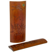 (LOT OF 2) CHINESE BAMBOO WRIS