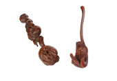 (LOT OF 2) CHINESE BOXWOOD RUY