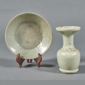 (LOT OF 2) CHINESE CELADON GLA