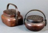 (LOT OF 2) CHINESE COPPER HAND