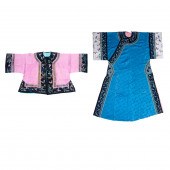 (LOT OF 2) CHINESE EMBROIDERED