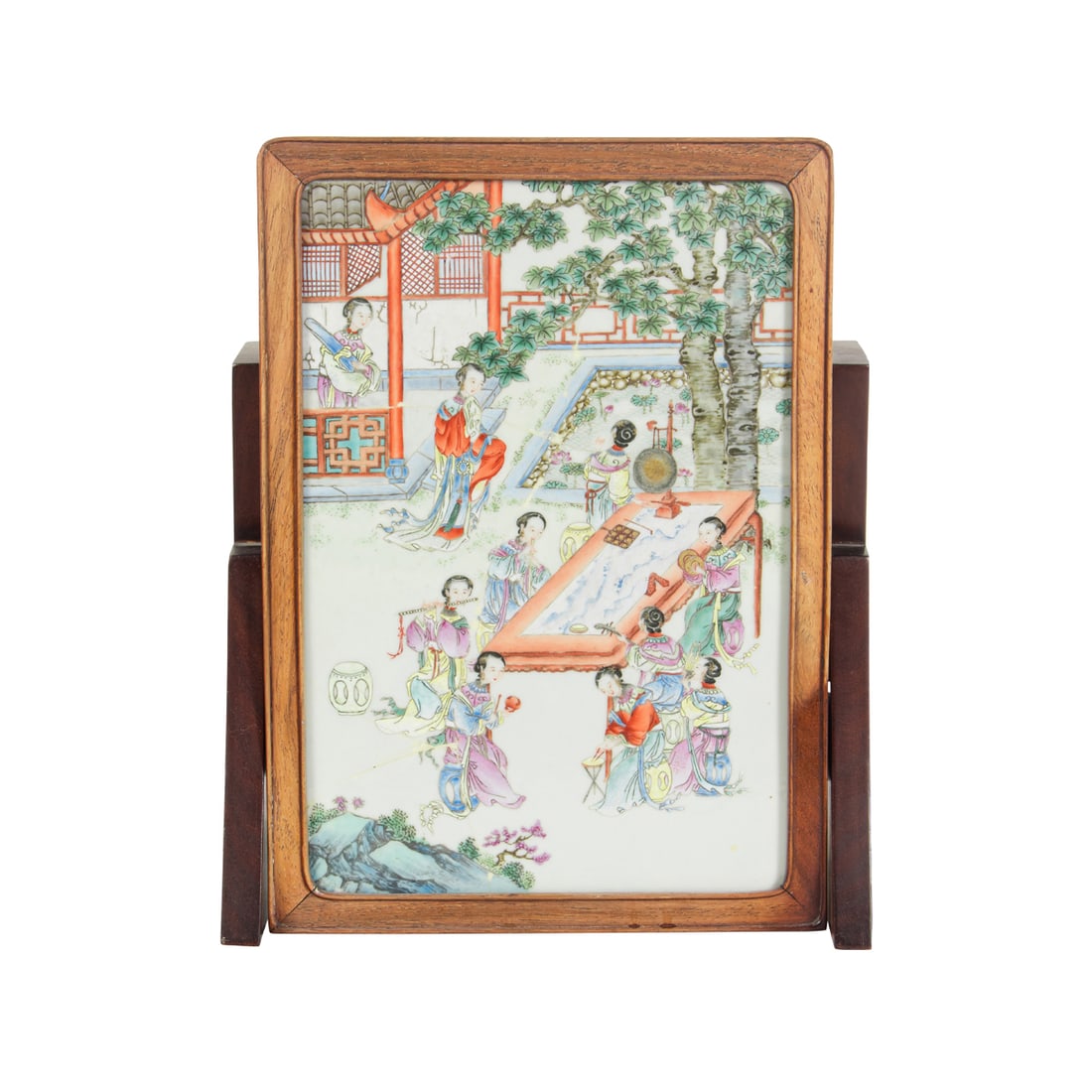(LOT OF 2) CHINESE FAMILLE ROSE
