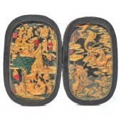 (LOT OF 2) CHINESE INK STONES