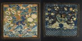 (LOT OF 2) CHINESE KESI-WOVEN