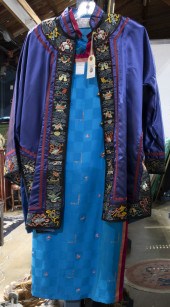 (LOT OF 2) CHINESE SILK LADY'S