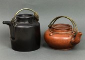 (LOT OF 2) CHINESE YIXING TEAP