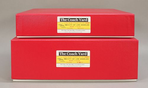 LOT OF 2 COACH YARD 11 CAR SET -