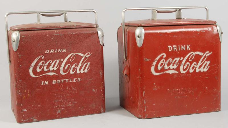 Lot of 2: Coca-Cola 6-Pack Coolers.