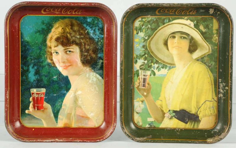 Lot of 2: Coca-Cola Serving Trays.