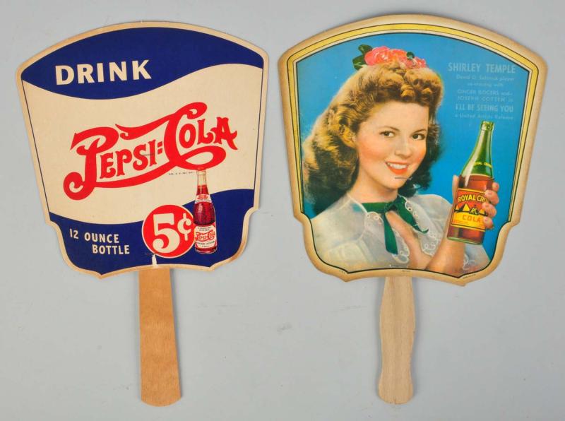 Lot of 2: Cola Fans.  Includes