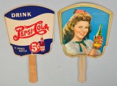 Lot of 2: Cola Fans. <br />
I