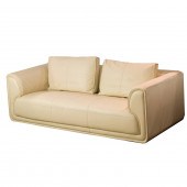 (LOT OF 2) CONTEMPORARY CREAM