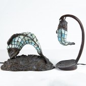 (LOT OF 2) CONTEMPORARY LEADED