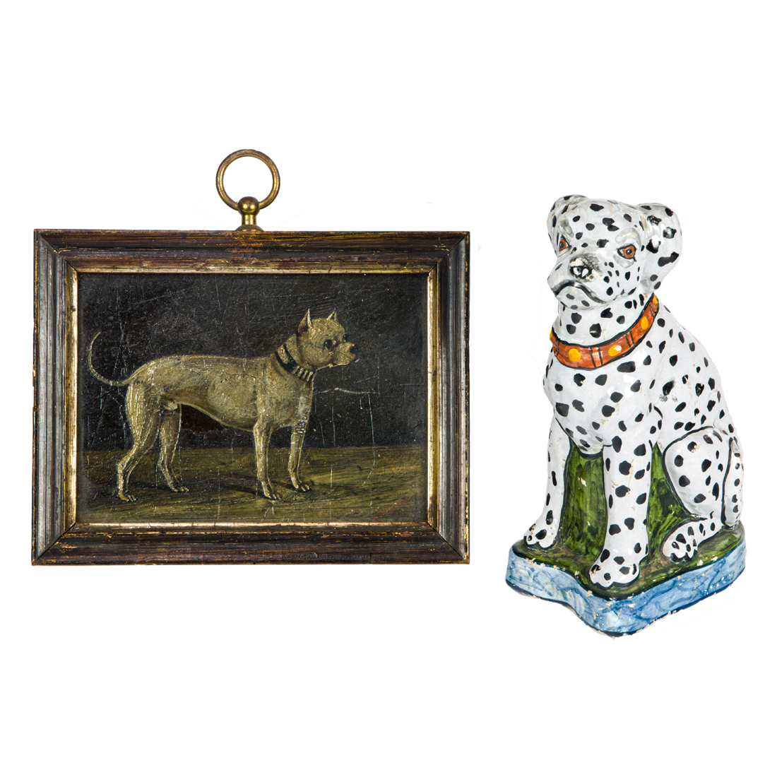 (LOT OF 2) CONTINENTAL FAIENCE