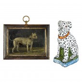 (LOT OF 2) CONTINENTAL FAIENCE