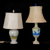 (LOT OF 2) CONTINENTAL PORCELA