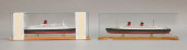 LOT OF 2 CUNARD LINER/CUNARD W
